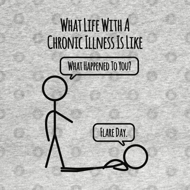 Life With Chronic Illness: Flare Day by Jesabee Designs